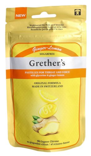 Grether's, Grether's Ginger Lemon Zuckerfrei 110g