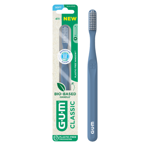 GUM, GUM SUNSTAR CLASSIC Zahnb&uuml;rste full soft 4 reihig