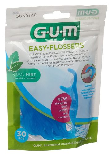 Sunstar Gum, SUNSTAR Gum Easy Flossers Zahnseide (30 Stk)
