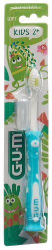 Sunstar Gum, SUNSTAR Gum Kids Zahnbürste 2-6 Jahre, türkis (1 Stk)
