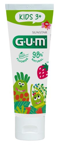 Sunstar Gum, SUNSTAR GUM Kids Zahngel Erdbeergeschmack (50ml)