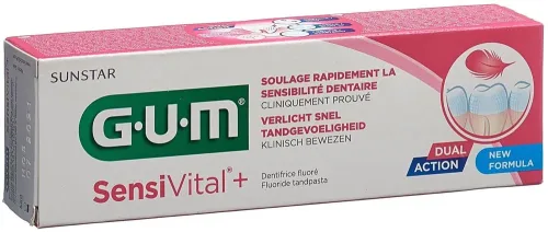 GUM, GUM Sensivital + Zahnpasta Tb 75 ml