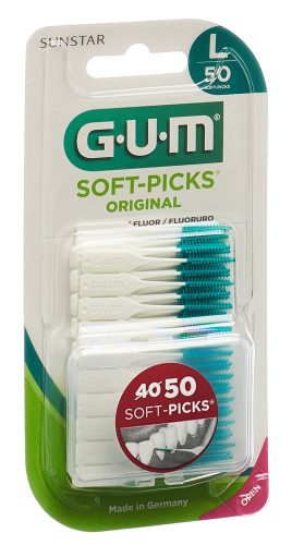 Sunstar Gum, Sunstar GUM Soft-Picks Original, Large (50 Stk)