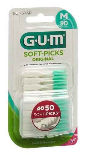 SUNSTAR GUM, Sunstar GUM Soft-Picks Original, Medium (50 Stk)