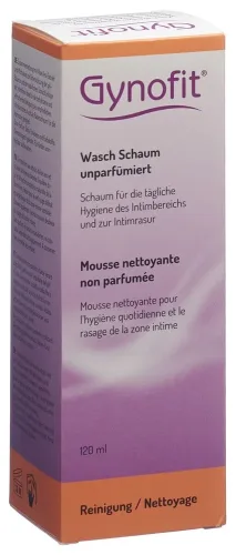 Gynofit, Gynofit - Wasch Schaum Intimpflege - Violett - 120ml