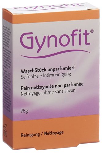 Gynofit, GYNOFIT Waschst&uuml;ck unparf&uuml;miert 75 g