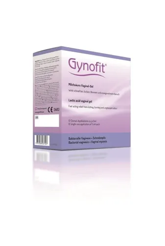 Gynofit, GYNOFIT Milchs&auml;ure-Gel Vaginalgel 12 x 5 ml
