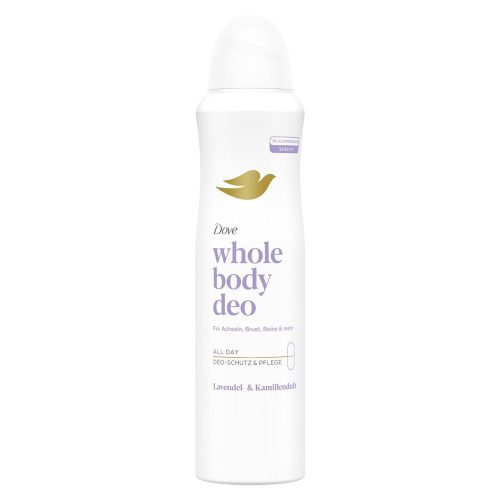 Dove, Dove - Whole Body Deodorant Spray Lavendel- & Kamillenduft ohne Aluminiumsalze, 150  ml