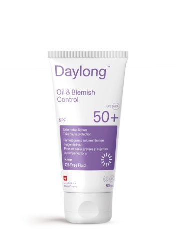 Daylong, Daylong - Oil & Blemish Control Face Oil-Free Fluid SPF 50+, 50 ml