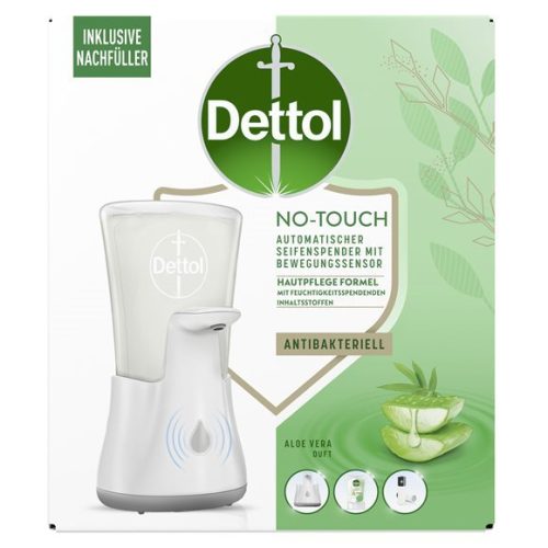Dettol, Dettol No-Touch Seifenspender inkl. Refill Aloe Vera (250ml)