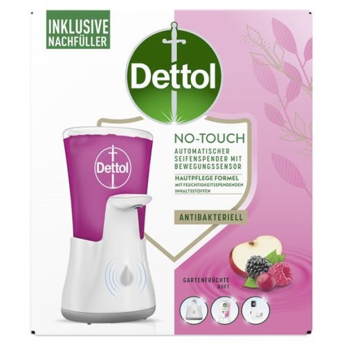 Dettol, Dettol No-Touch Seifenspender inkl. Refill Gardenberries (250ml)