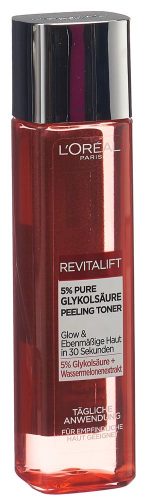 L'Oréal Paris, L?Oréal Paris Revitalift 5% Pure Glykolsäure Peeling Toner Gesichtspeeling 180 ml