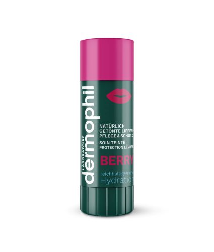 undefined, Dermophil Lipstick Tinted Berry 4 g
