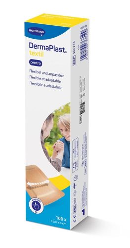 undefined, Dermaplast Textil Centro 3 x 4 cm 100 Stück