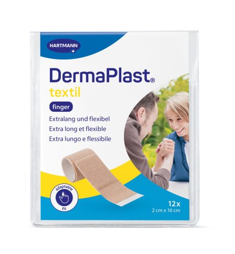 DERMAPLAST, DermaPlast Textilpflaster Fingerverband, 2x16cm (12 Stk)