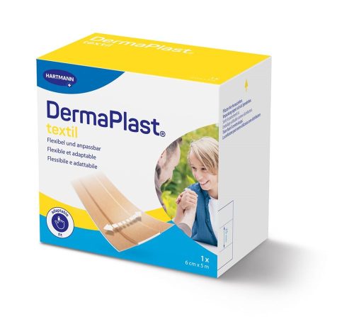 DERMAPLAST, DermaPlast textil Schnellverband, 6cmx5m (1 Stk)