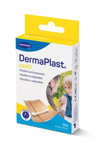 undefined, Dermaplast Textil Schnellverband 6 x 10 cm 10 Stück