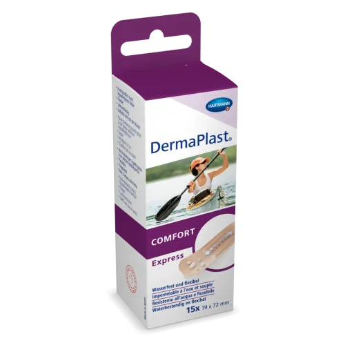 DERMAPLAST, DermaPlast COMFORT Express Strips 19x72mm (15 Stk)