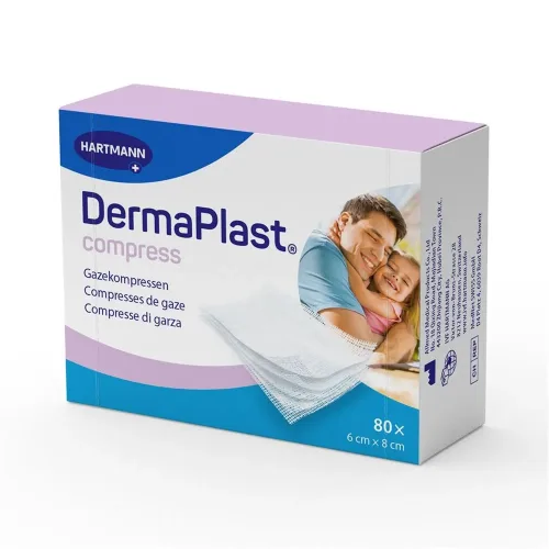 DermaPlast Compress 6x8cm 80 Stk