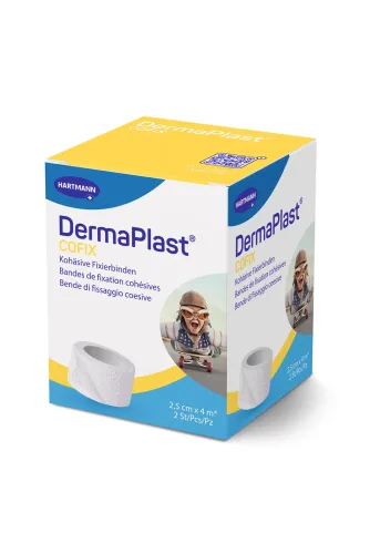DERMAPLAST, DermaPlast CoFix, 2.5cmx4m (2 Stk)