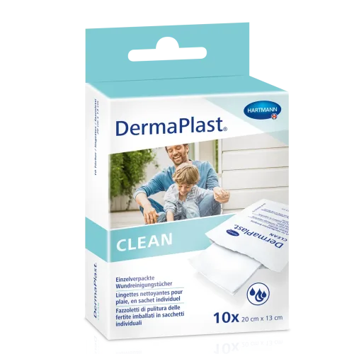 DERMAPLAST, DermaPlast Clean Wundreinigungstücher (10 Stk)