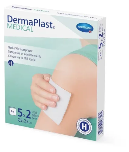 DERMAPLAST, DermaPlast Medical Vlieskompresse (5 Stk)