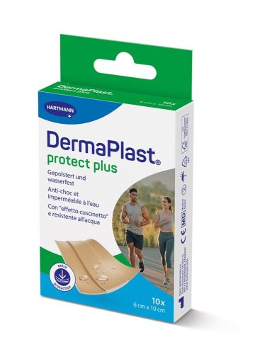 DERMAPLAST, DermaPlast ProtectPlus Schaumpflaster, 6x10cm (10 Stk)