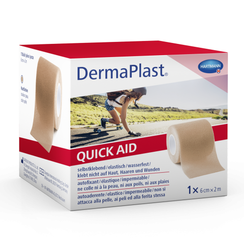 DERMAPLAST, DermaPlast QuickAid 6cmx2m hautfarbig (1 Stk)