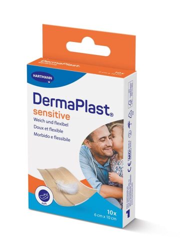 undefined, Dermaplast Sensitive Schnellverband 6 x 10 cm 10 Stück