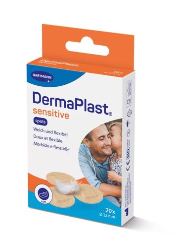undefined, Dermaplast Sensitive Spots 22 mm 20 Stück