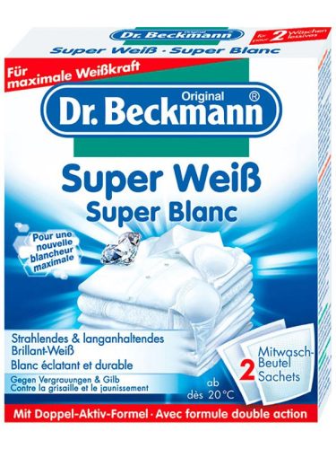 Dr. Beckmann, Dr. Beckmann Super weiss (2x40g)
