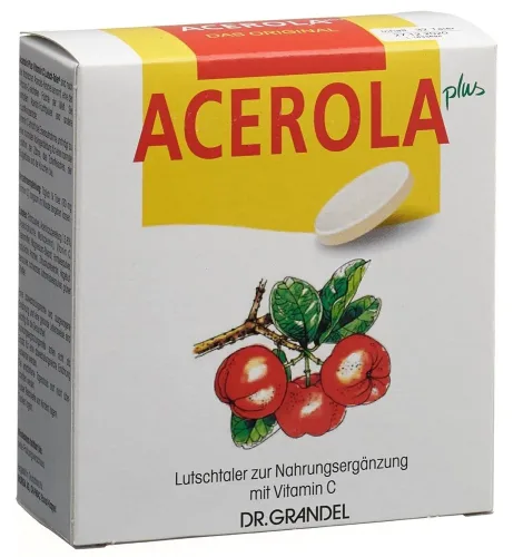 DR. GRANDEL, DR.GRANDEL ACEROLA Plus Lutschtaler Vit C (32 Stk)