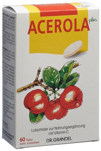 DR. GRANDEL, DR.GRANDEL ACEROLA Plus Lutschtaler Vitamin C (60 Stk)