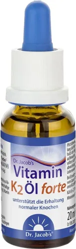 Dr. Jacobs, Dr. Jacob's Vitamin K2 Öl forte (20ml)