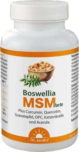 Dr. Jacobs, Dr. Jacob's Boswellia MSM forte Tabletten (90 Stk)