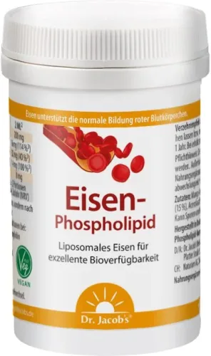 Dr. Jacobs, Dr. Jacob's Eisen-Phospholipid Pulver (50g)