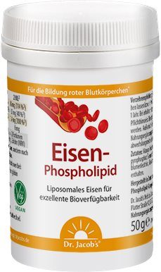 Dr.Jacobs Medical GmbH, Dr. Jacob's Eisen-Phospholipid Mango Pulver liposomal optimal bioverfügbar vegan