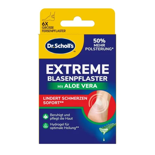 Scholl, Scholl - Dr s Blasenpflaster Aloe Vera, 6 Stück