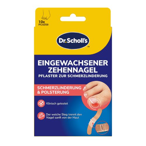 Scholl, Scholl - Dr s Zehennagel Pflaster, 10 Stück