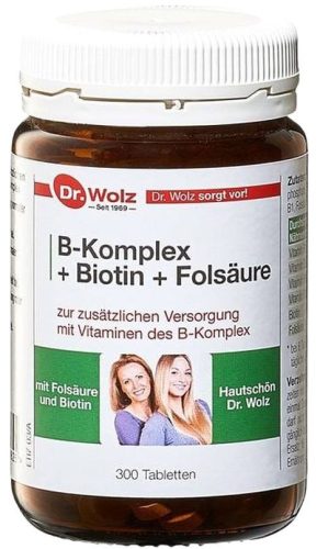 Dr. Wolz, B Komplex + Biotin + Folsäure