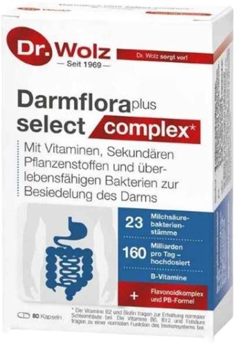 Dr. Wolz, Dr. Wolz Darmflora plus select complex Kapseln (80 Stk)