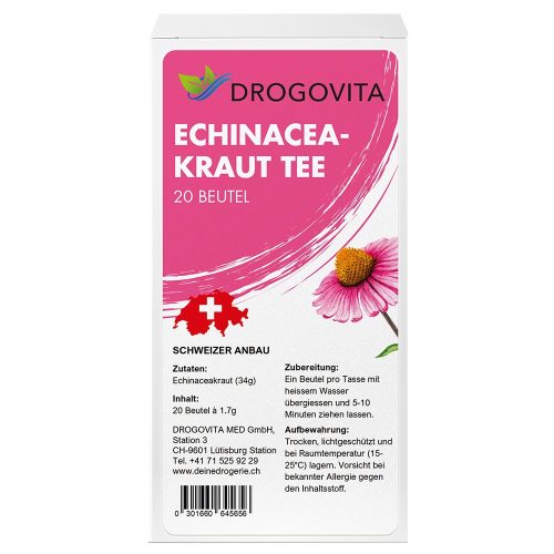 Drogovita, DROGOVITA Echinaceakrauttee (20 Beutel)
