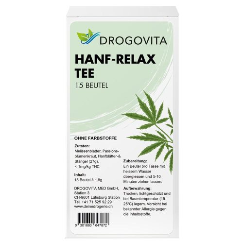 undefined, Drogovita Hanf-Relax Tee Beutel (15 Stk)