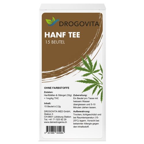 undefined, Drogovita Hanftee in Filterbeutel (15 Stk)