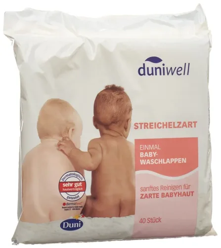 duniwell, duniwell Baby Waschlappen (40 Stk)