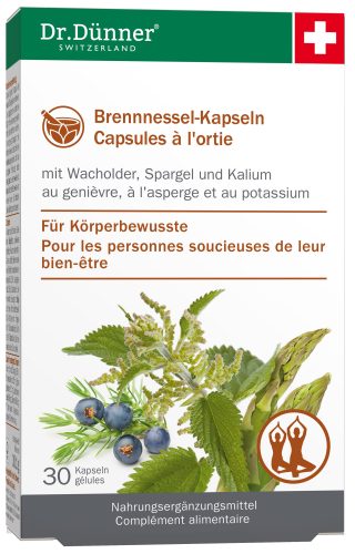 Dr. Dünner, Dr. Dünner Brennnessel Entwässerung Kapseln (30 Stk)