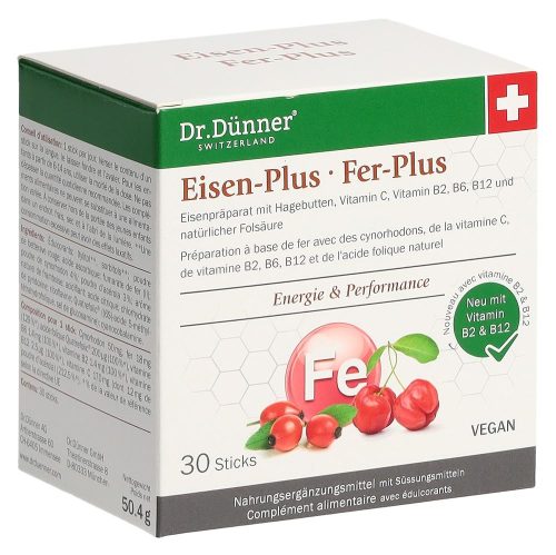 Dr. Dünner, Dr. Dünner Eisen-Plus Stick (30 Stück)