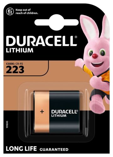 DURACELL, DURACELL Photobatterie Specialty Ultra Ultra 223 DL223, EL223AP, CR-P2, 6V