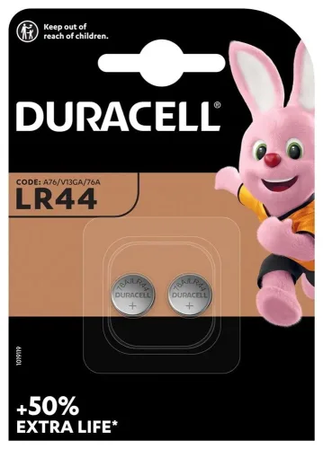 DURACELL, DURACELL Knopfbatterie Specialty 76A LR44, 1.5V 2 St&uuml;ck