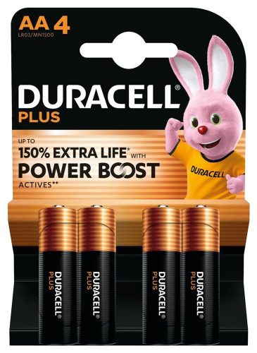 DURACELL, Duracell Batterien plus Aa/Lr6 4 Stück